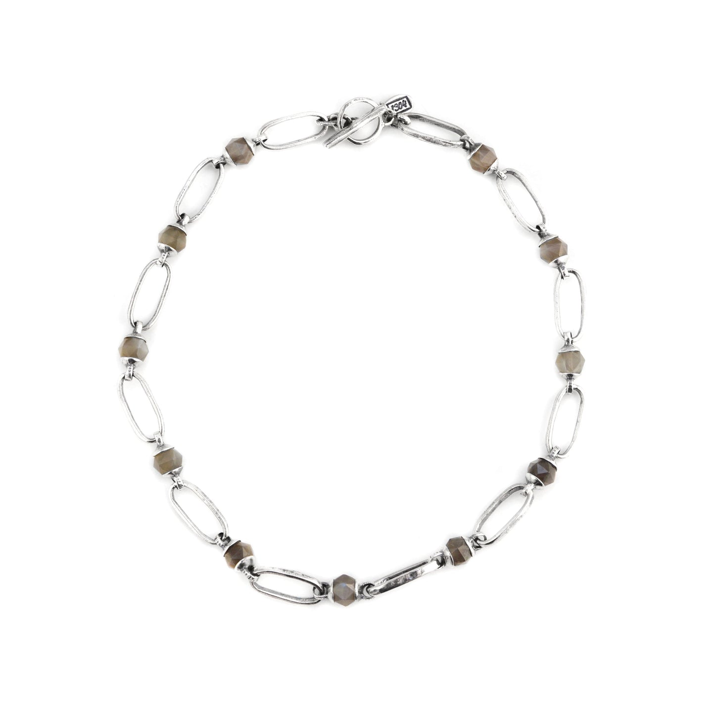 Stone Silver Necklace