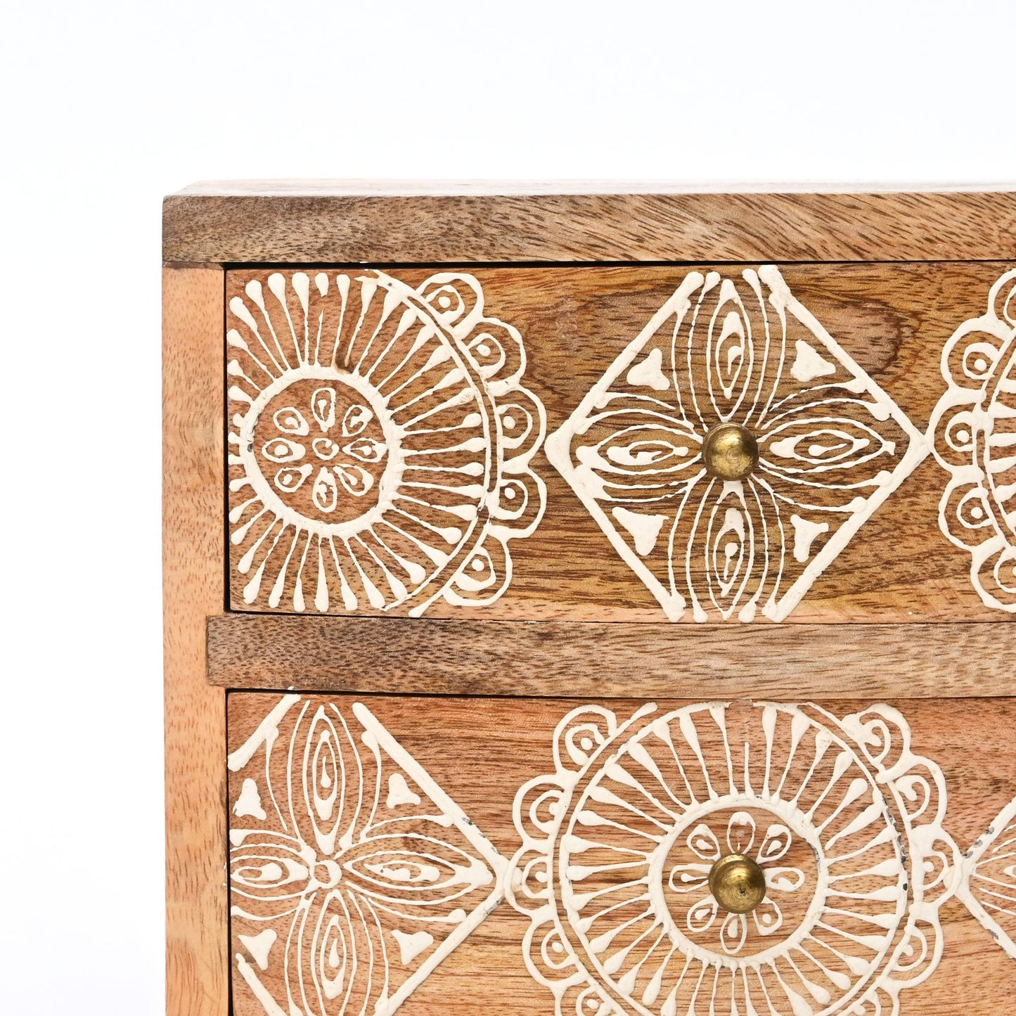 Two-Drawer Chest | Mango Wood | Storage & Decor