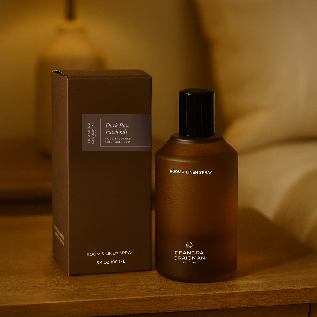 Dark Rose Patchouli Room & Linen Spray