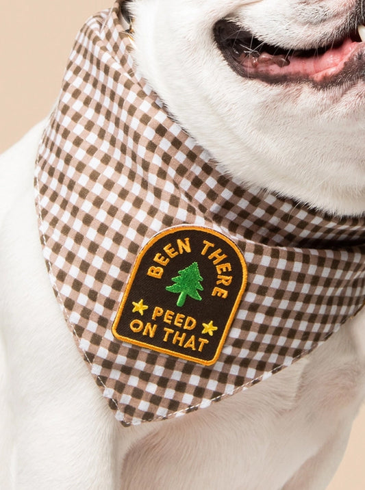 BEEN THERE PEED ON THAT IRON-ON PATCH by Scouts Honour
