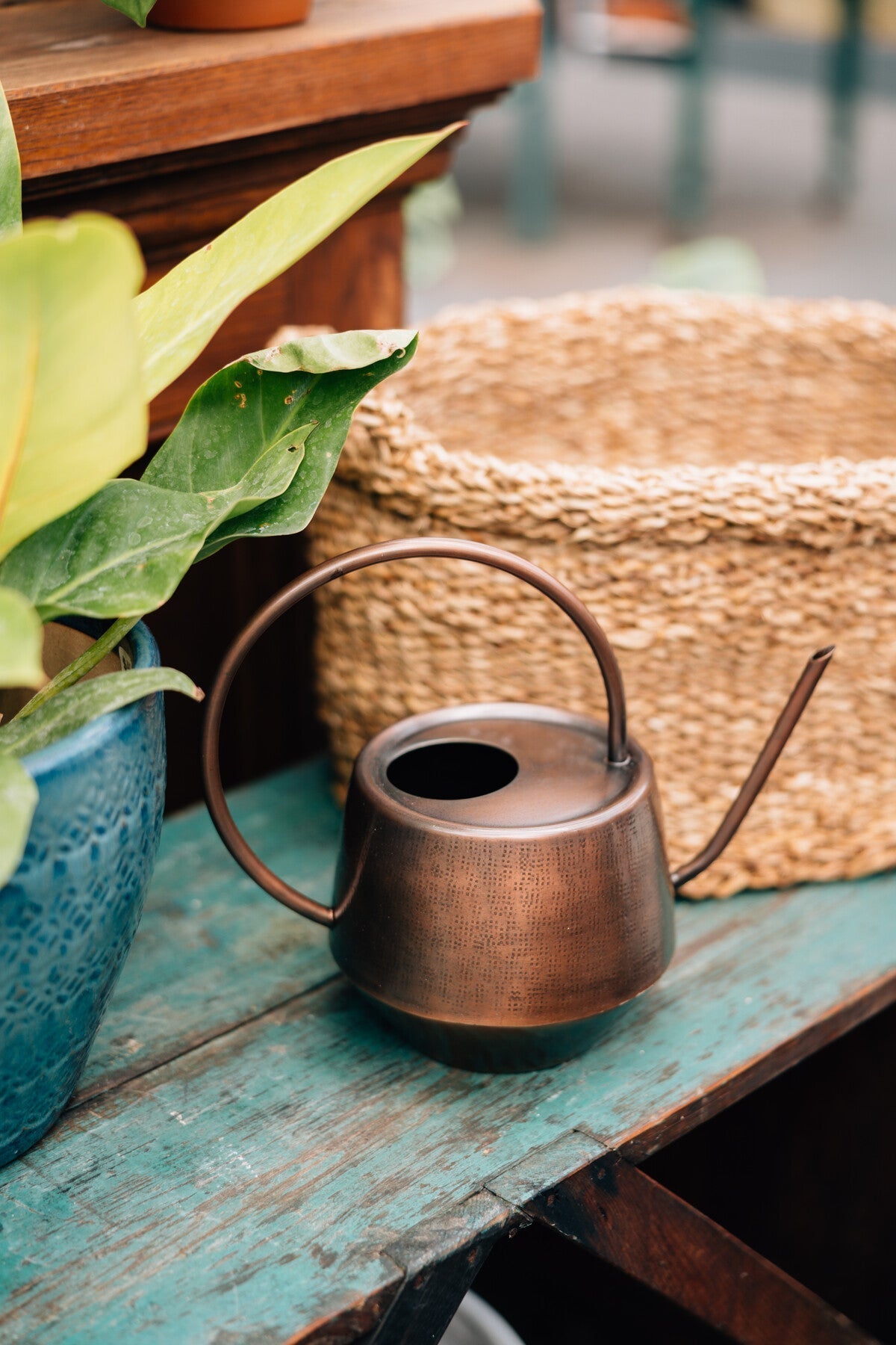Antique Copper Watering Can