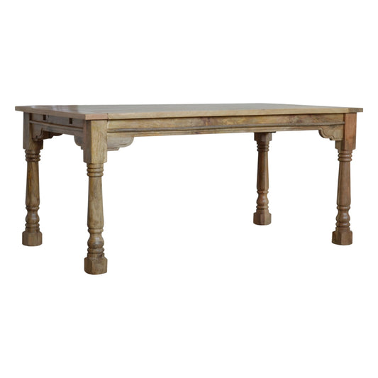 Solid Wood Granary Extension Dining Table