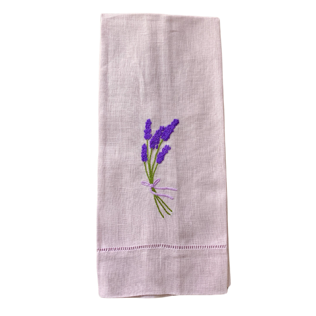 Tea Towel - Lavender Sprig