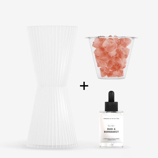 AIZ Himalayan Rock Salt Diffuser - Frosted