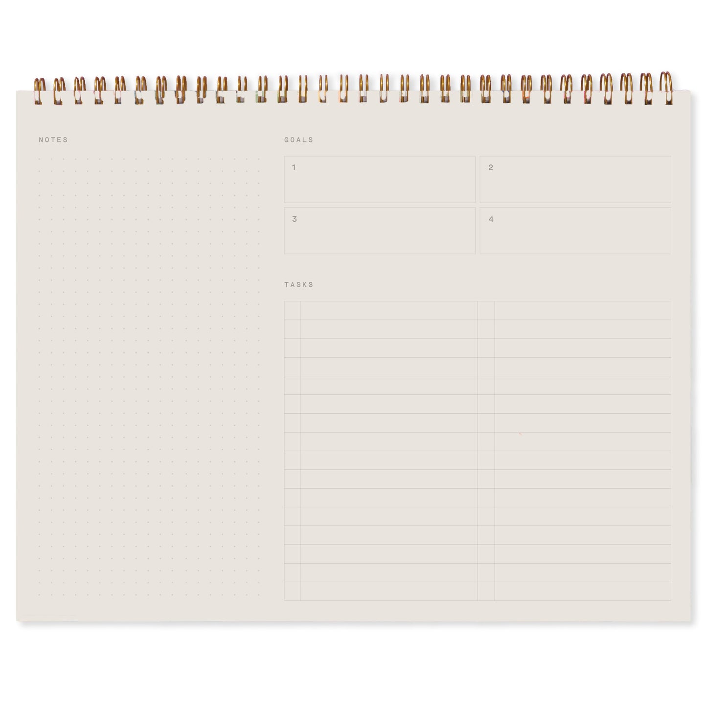 Terre Undated Monthly Planner Sketchbook