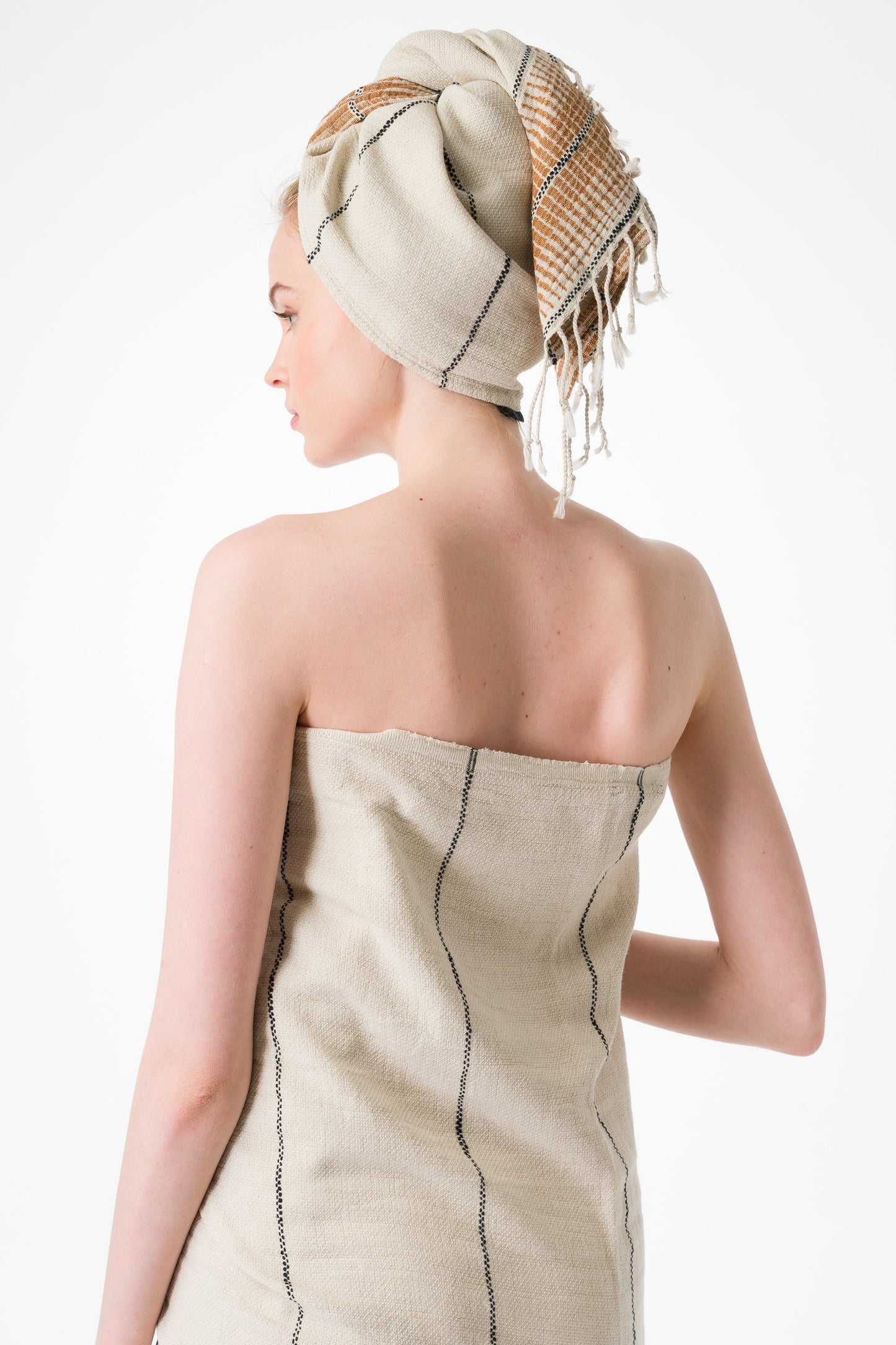 Amber Linen Turkish Towel Set