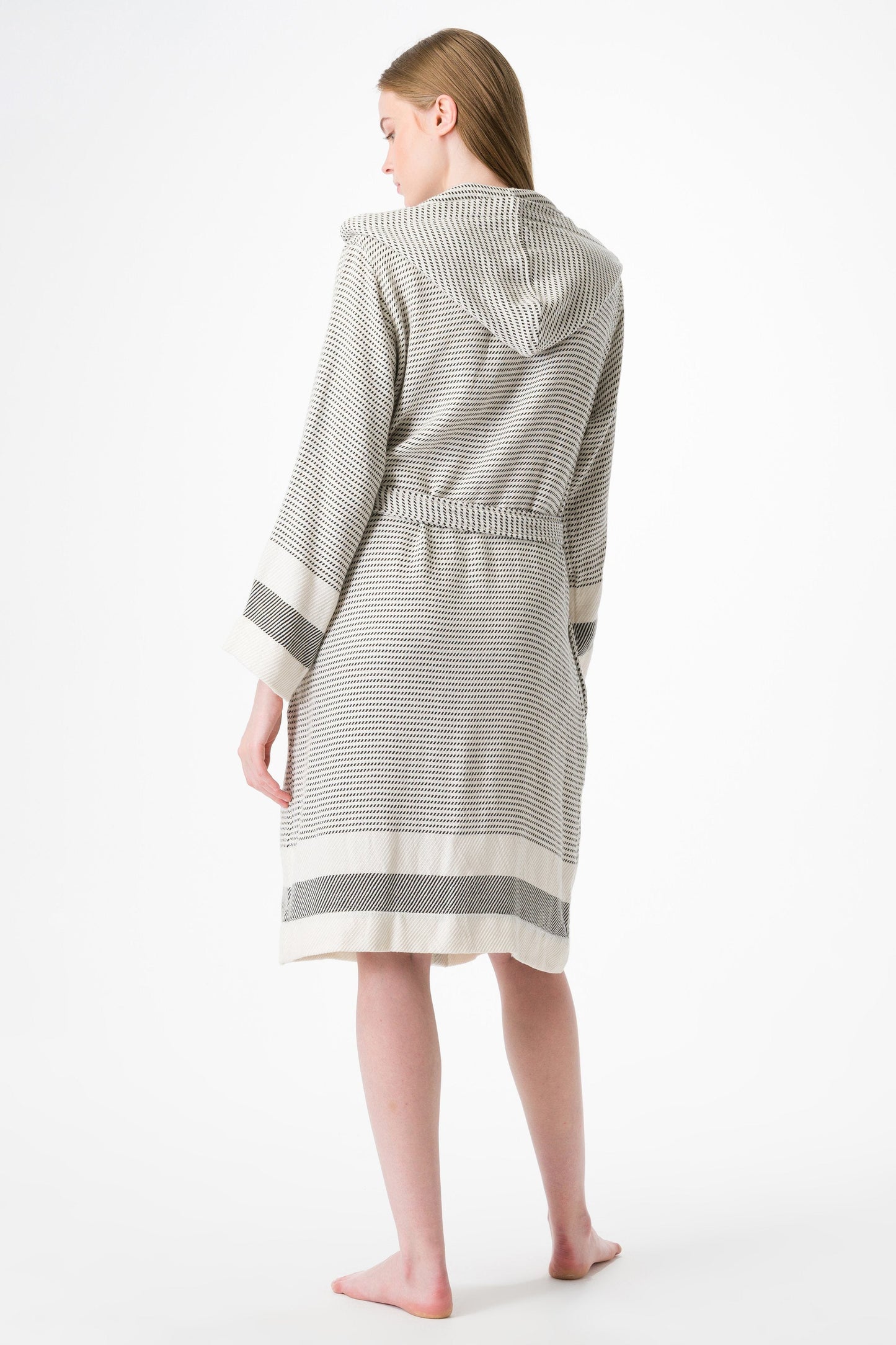 Pixel Turkish Towel Robe