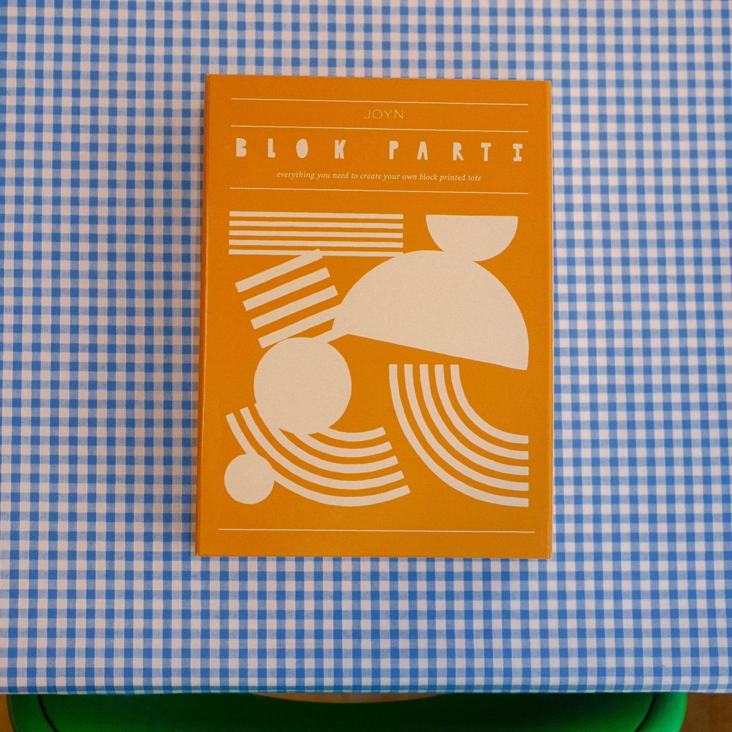 Block Printing Kit - Abstract Print Tote Bag