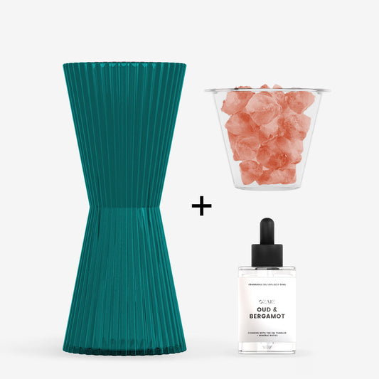 AIZ Himalayan Rock Salt Diffuser - Teal