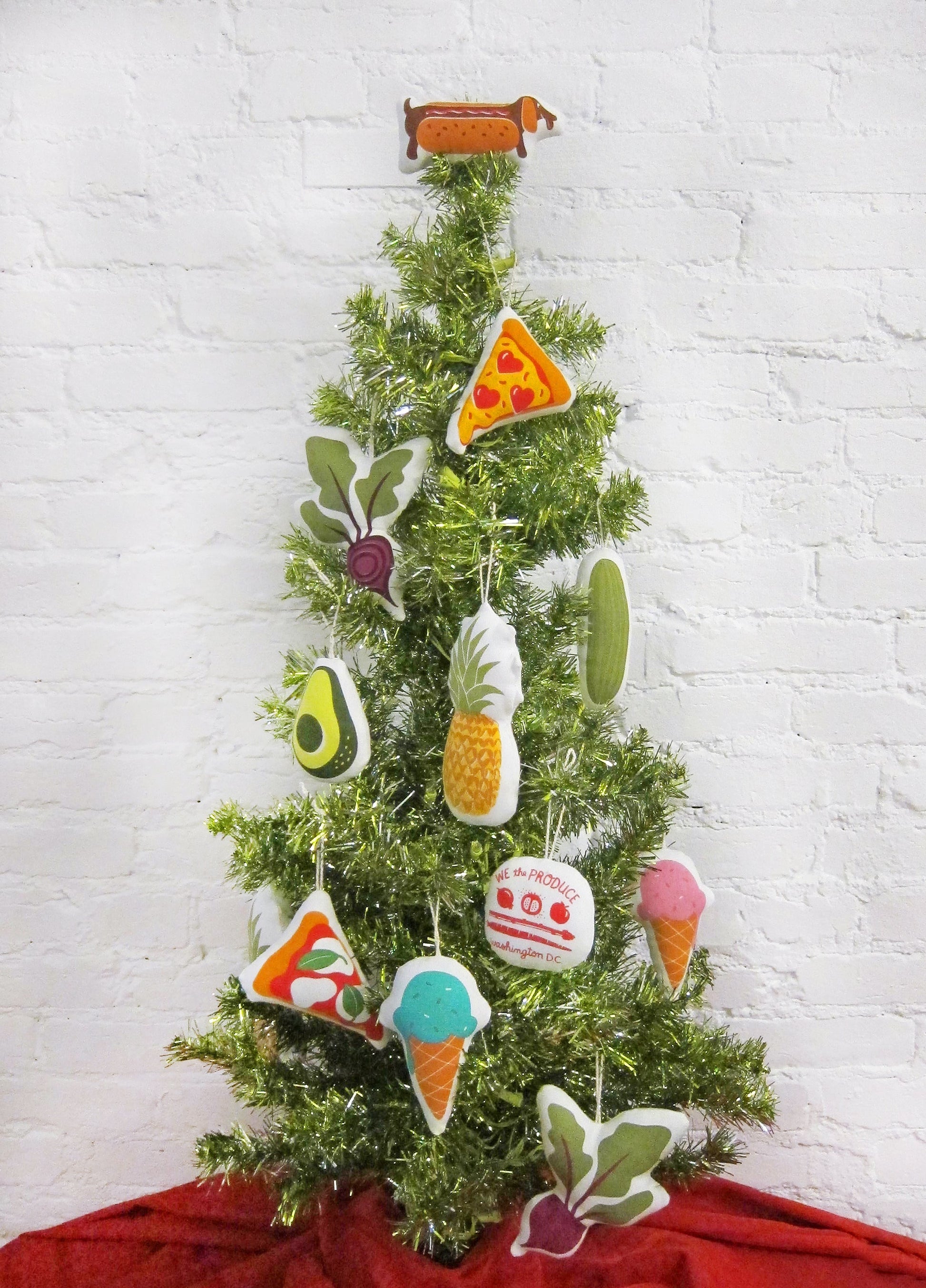 HOT DOG Holiday Ornament
