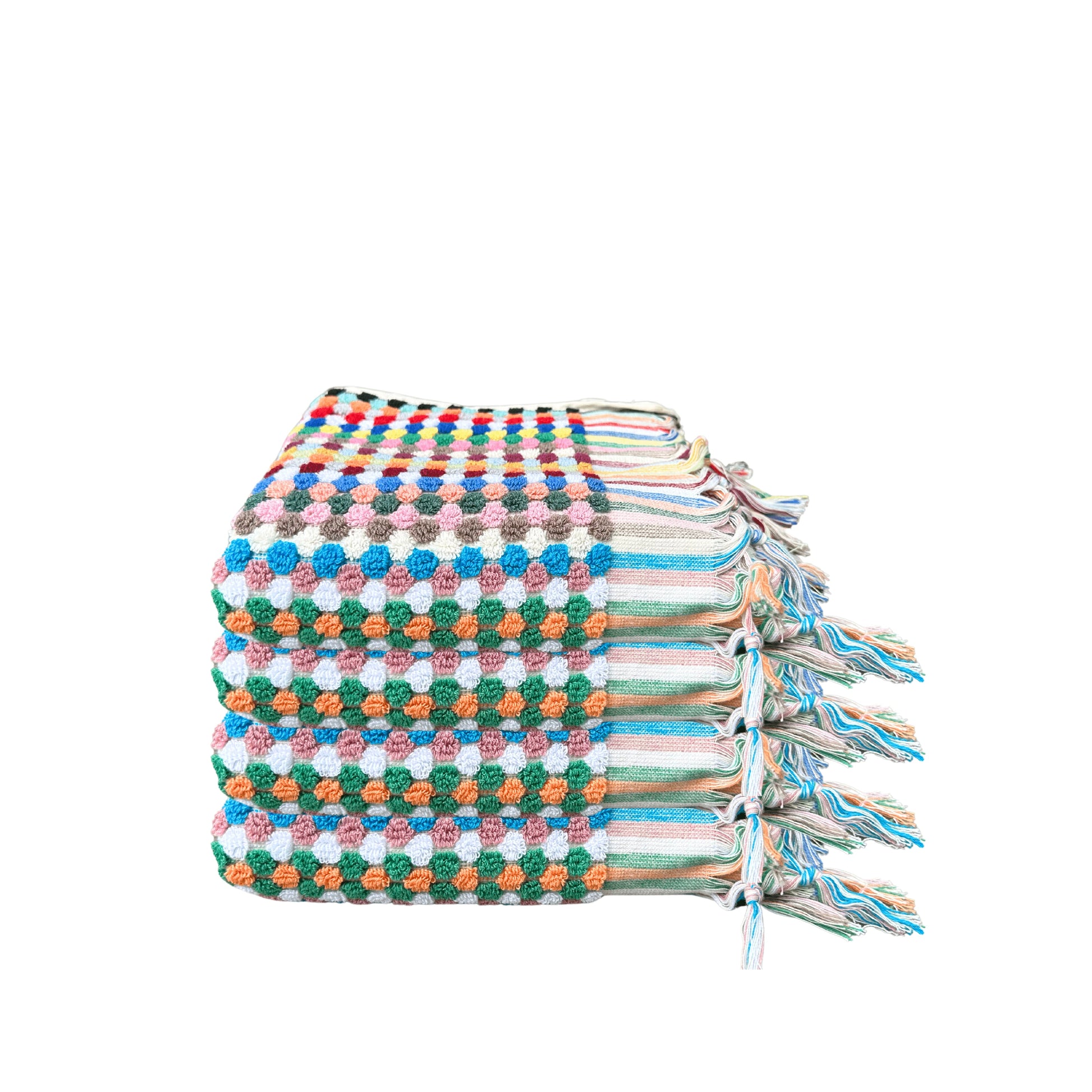 Dots Terry Hand Towel Bundle