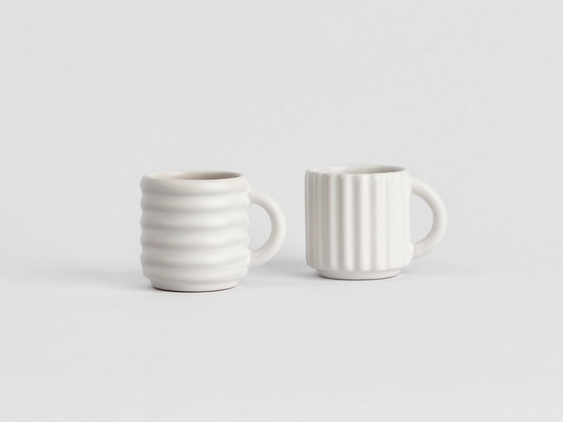 Ripple Espresso Cups Set of 2