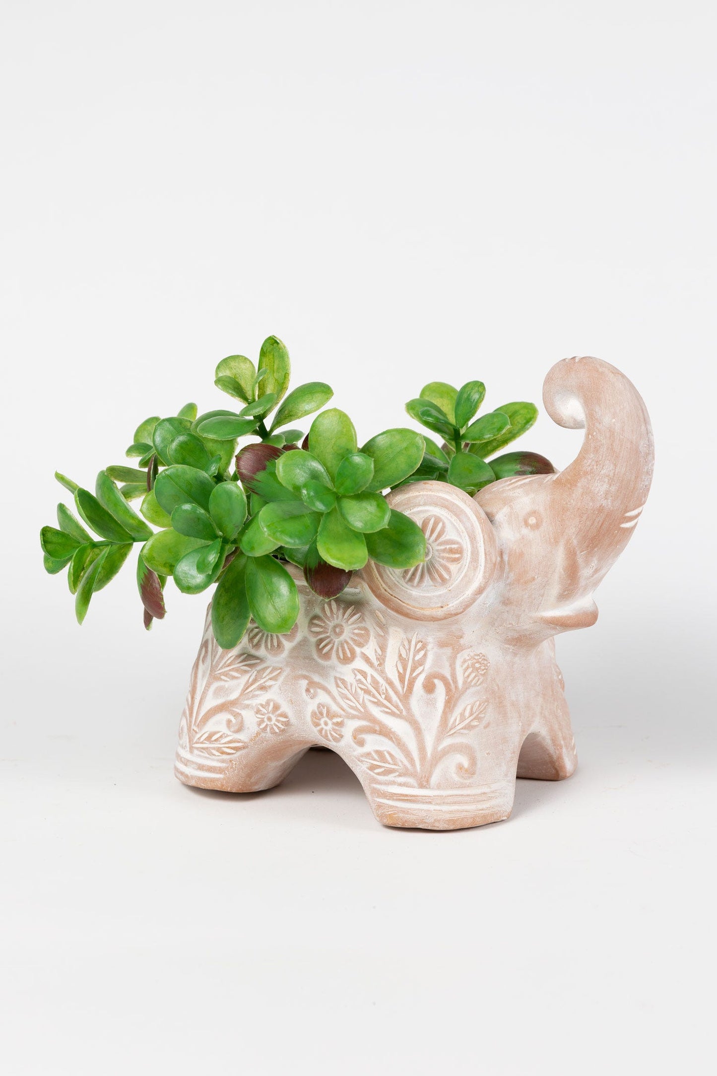 Trumpeting Elephant Planter