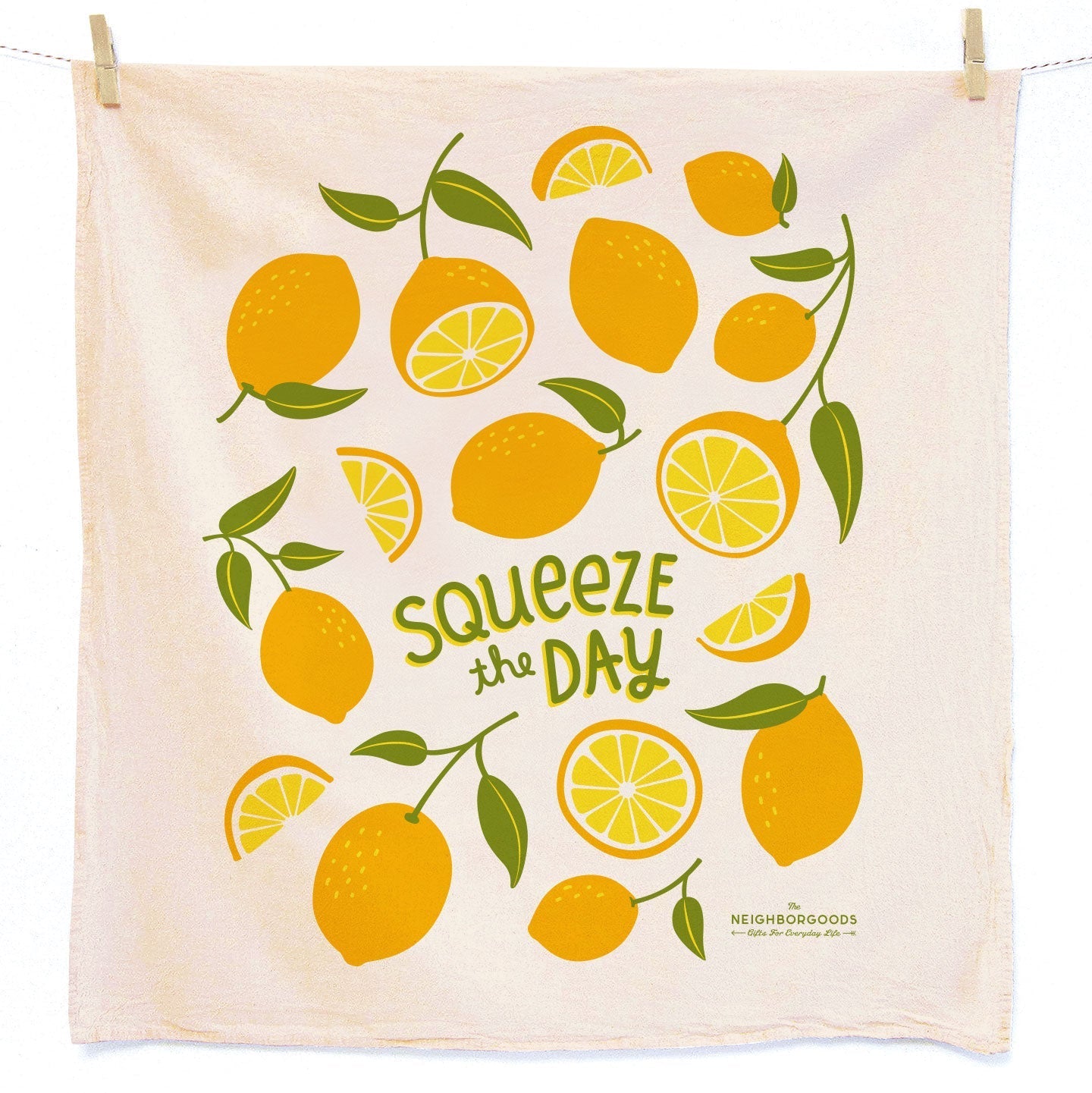 Peach Tart - Dish Towel Set of 2