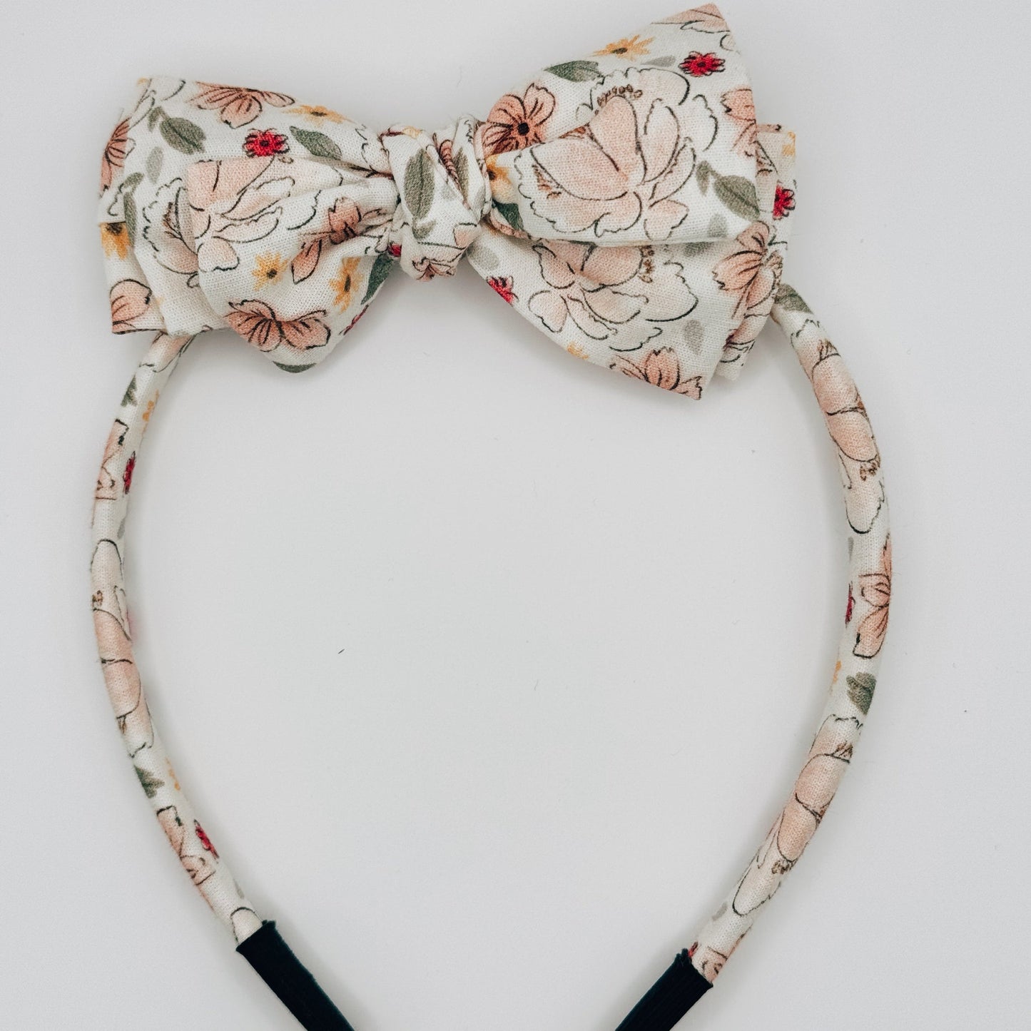 Three Little Bows Headband- Muguet