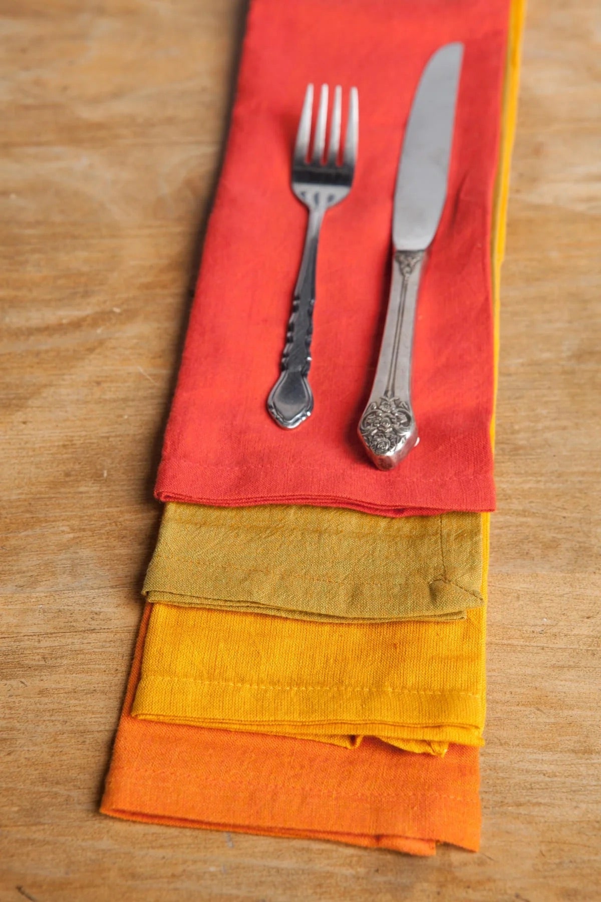 PALETTE Handwoven Cotton Napkins – Set of 4. Cotton – Fair Trade – Artisan Made