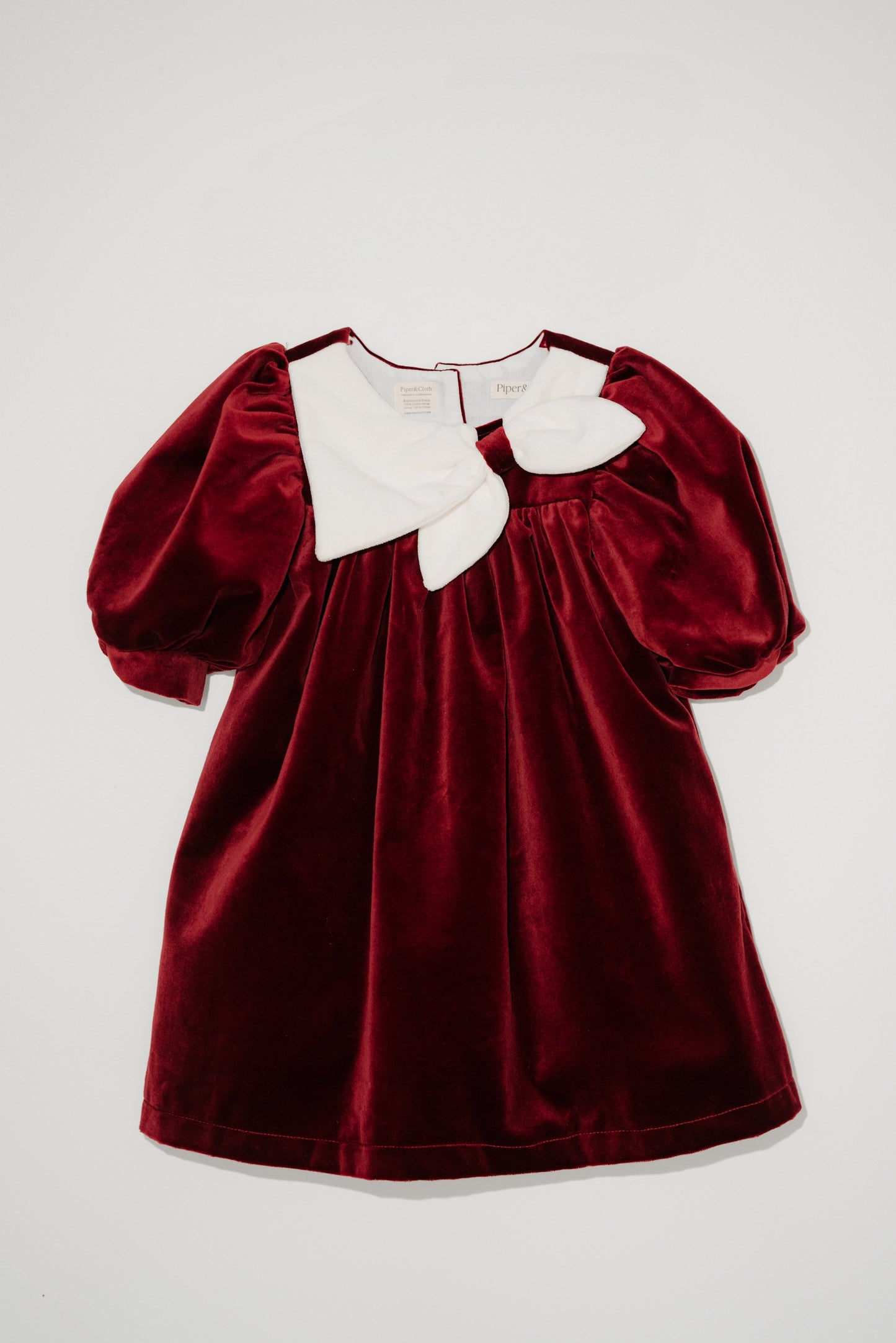 Rosemoor Dress | Winterberry Red Cotton Velvet