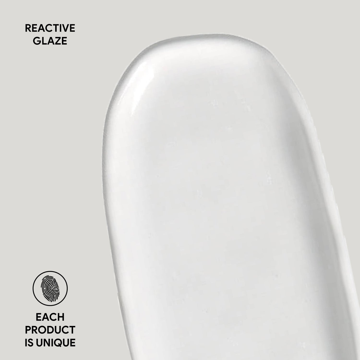 Shallow Organic Oval Platter Mini Set of 4