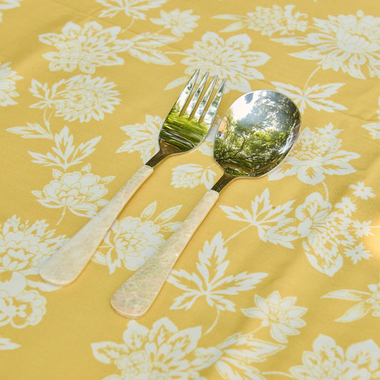 Mother Of Pearl Serving Set