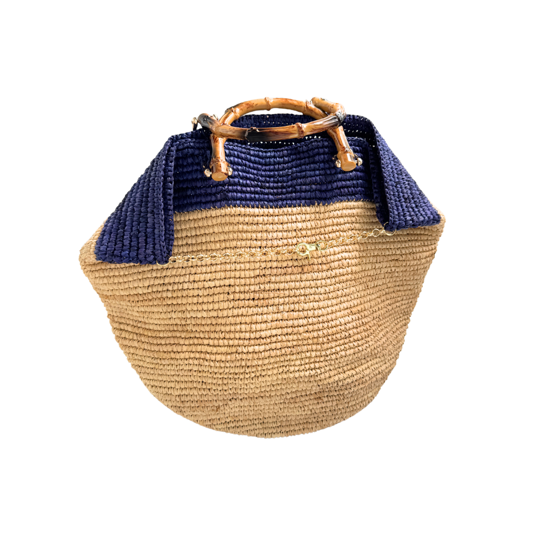 Chainette with Bamboo handles
