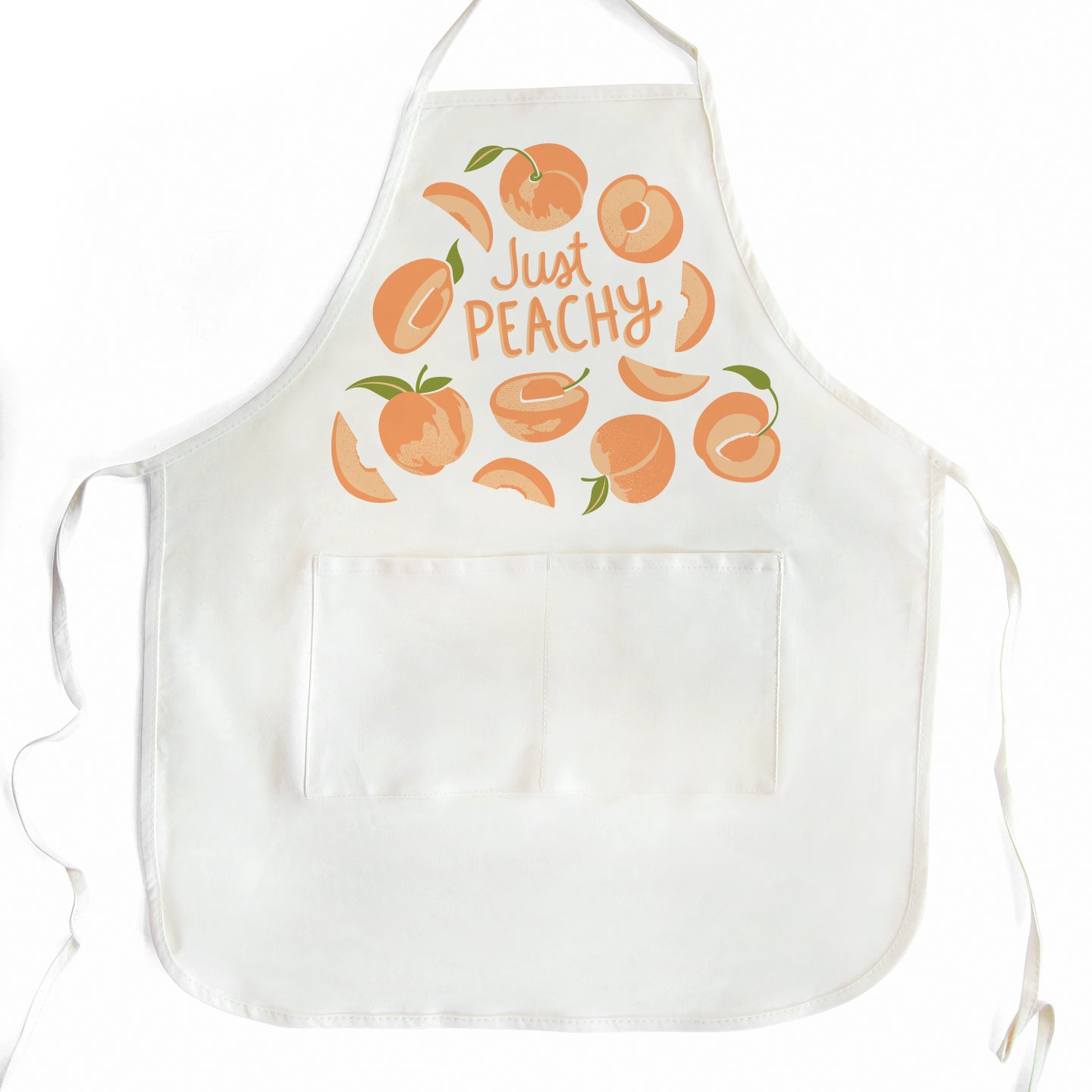 Peach Apron