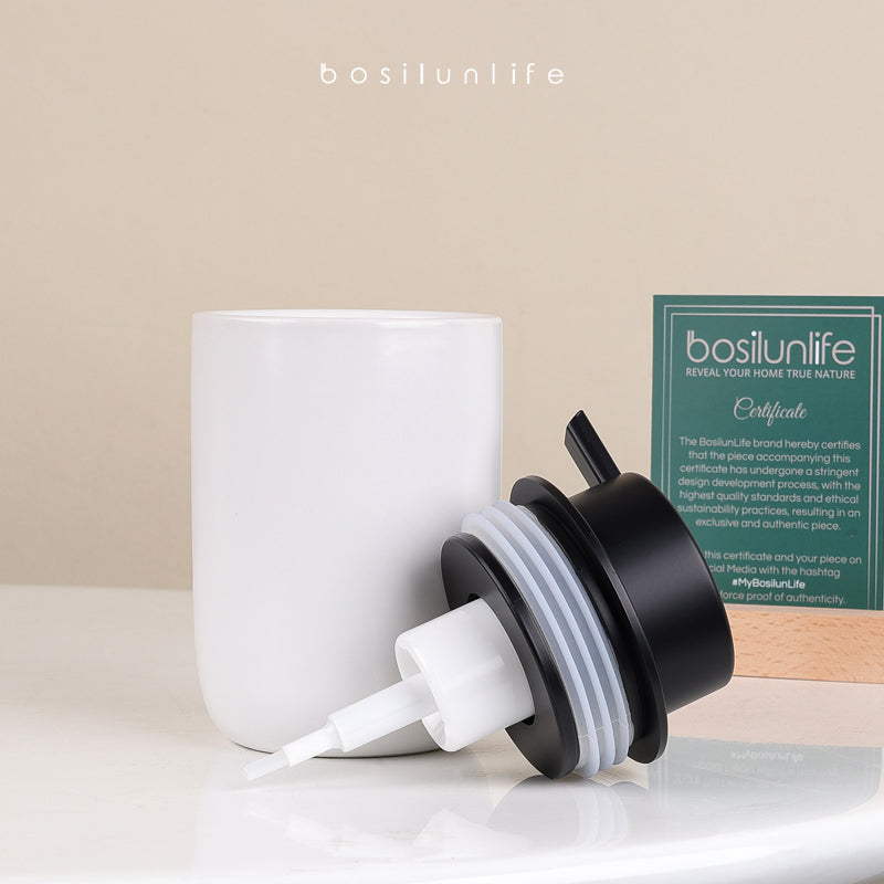 Foaming Soap Dispenser Slim Sustainable Ceramic