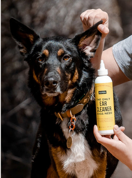 THE ONLY EAR CLEANER DOGS NEED