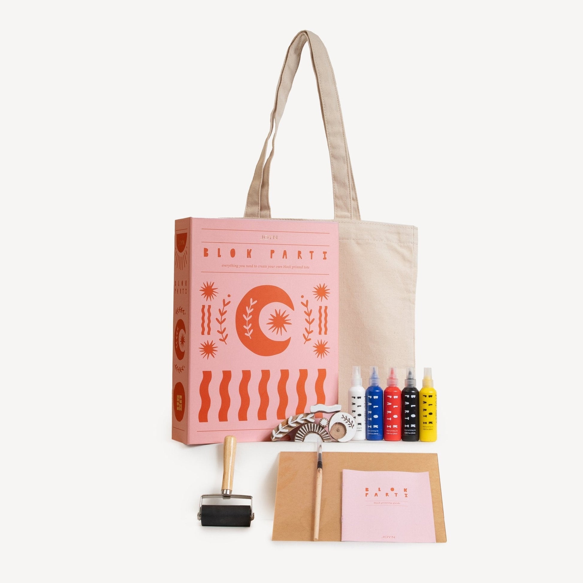 Block Printing Kit - Cosmic Print Tote Bag
