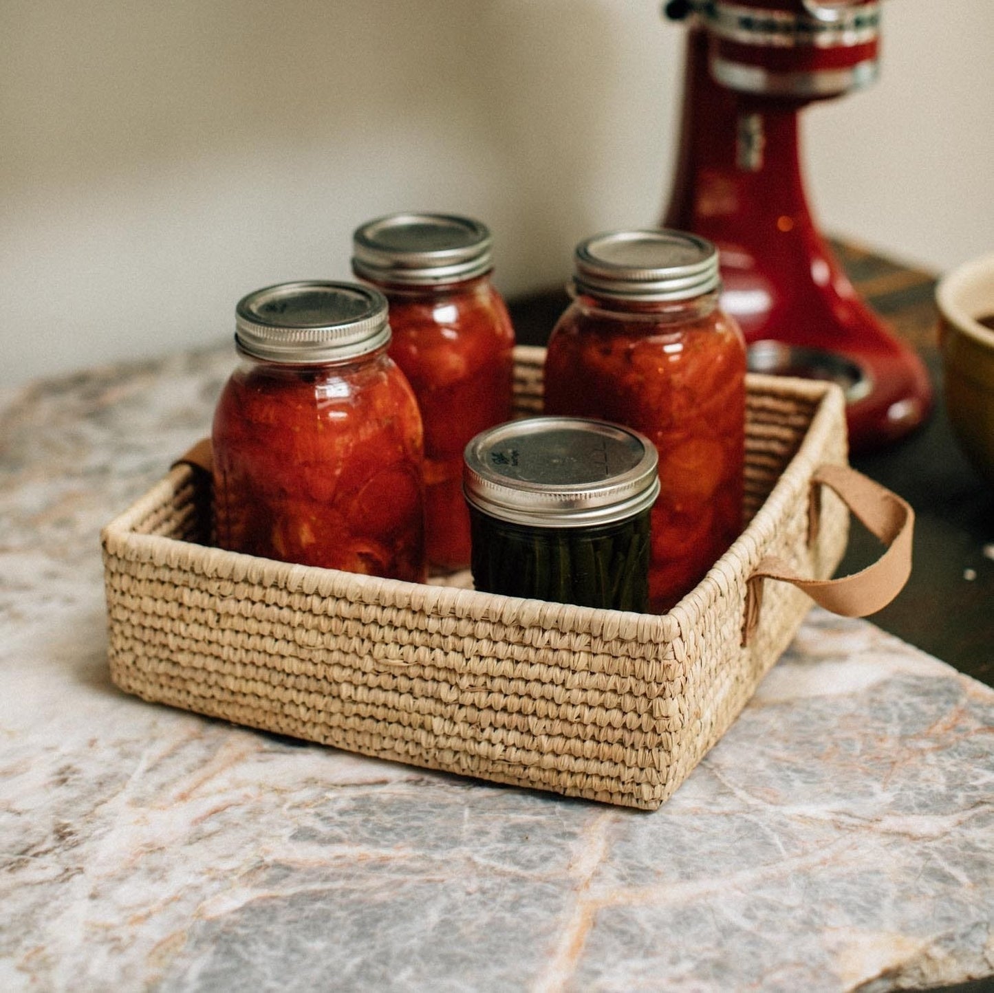 Square Handled Basket