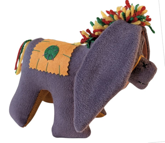 Plush Donkey - Purple