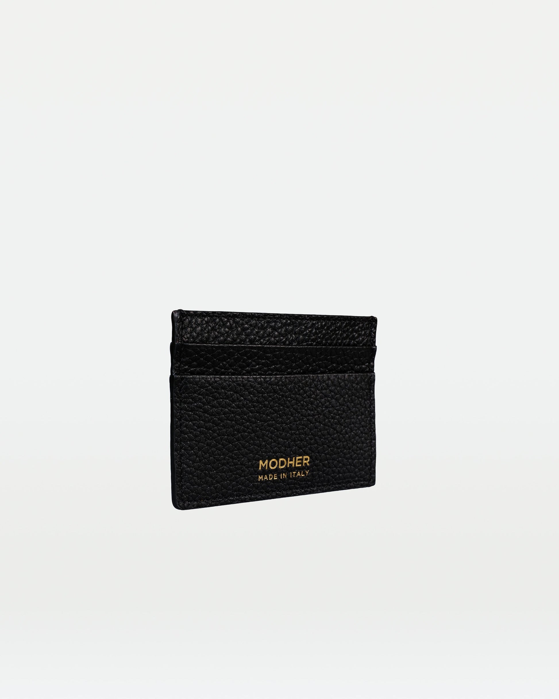 Credit Card Slip in grained leather