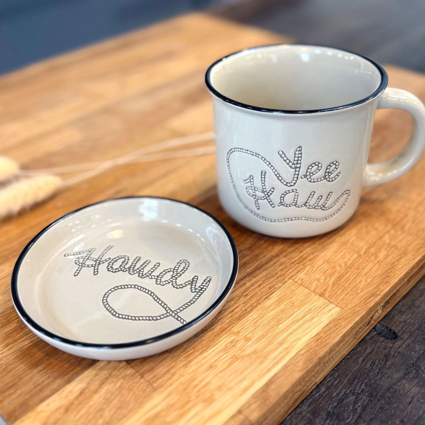 MINI PET BOWL + CAMP COASTER - HOWDY