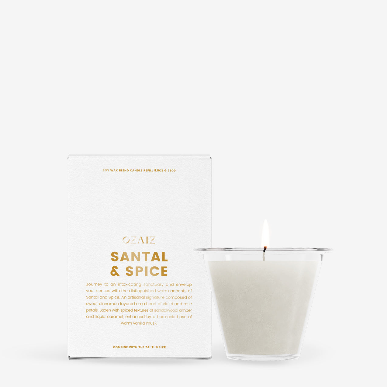 AIZ Candle - Charcoal