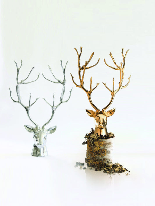 Stag Bust Silver
