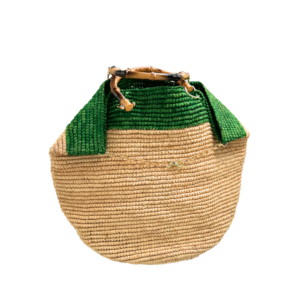 Chainette with Bamboo handles