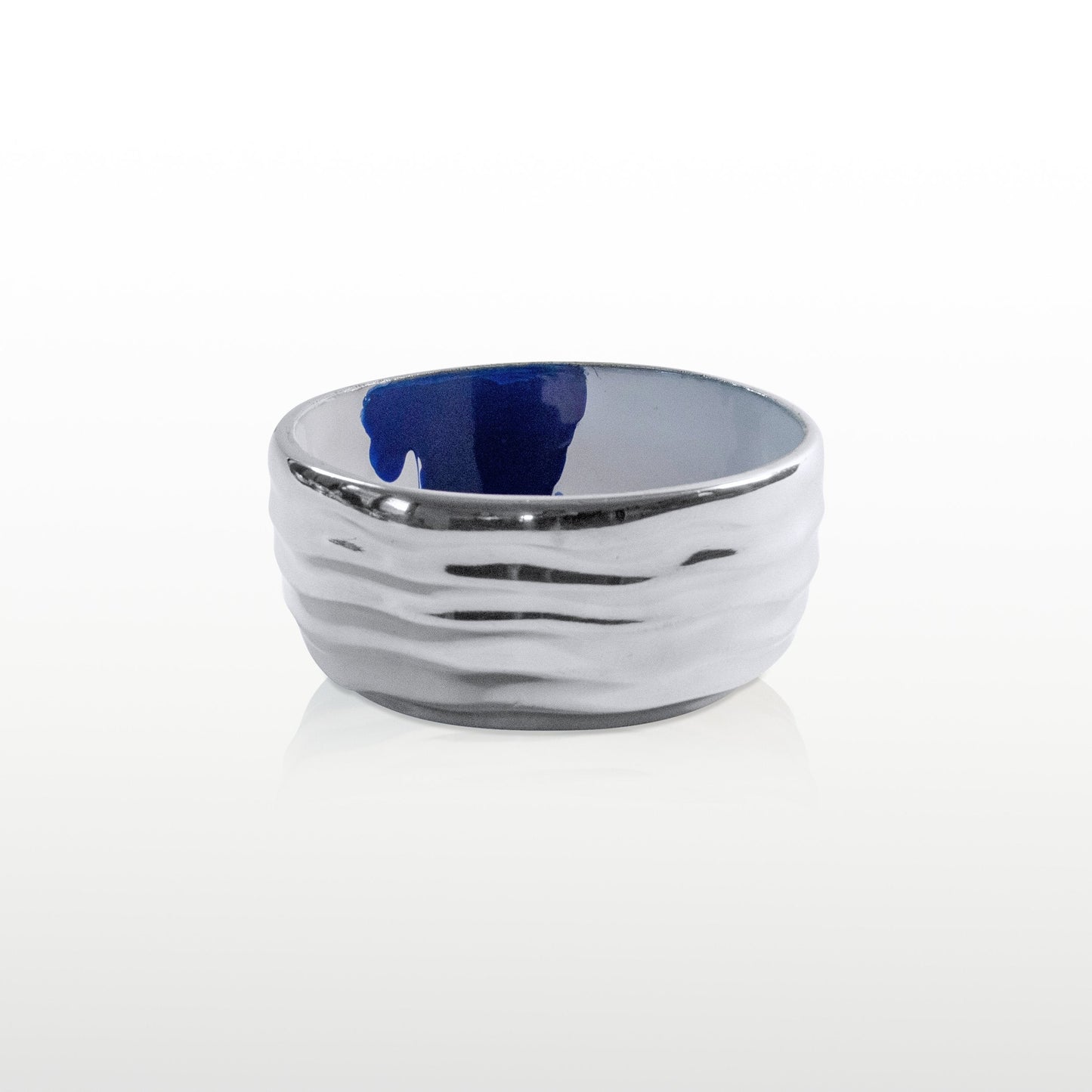 Aquos Nut/ Snack Bowl Blue