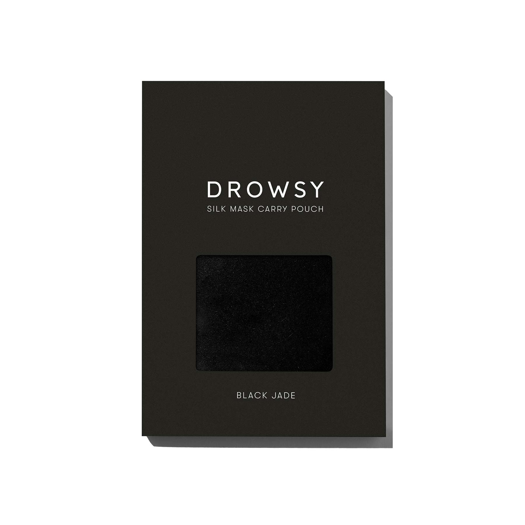 Black Jade Silk Carry Pouch