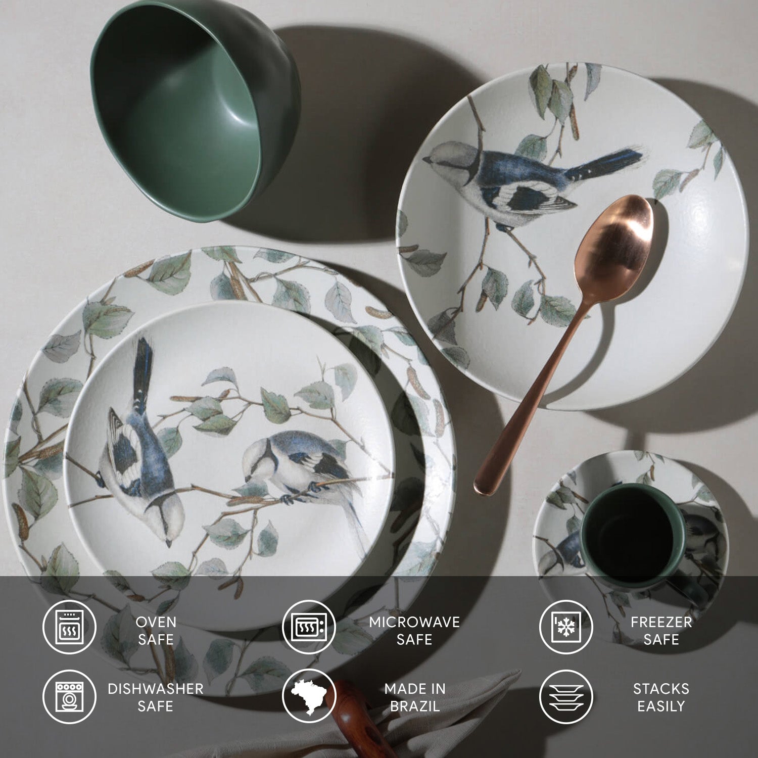 Coffee Cup & Saucer Set of 6