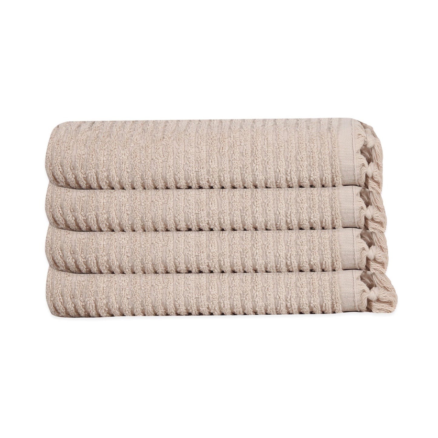 Ribbed Loom Terry Hand Towel Bundle