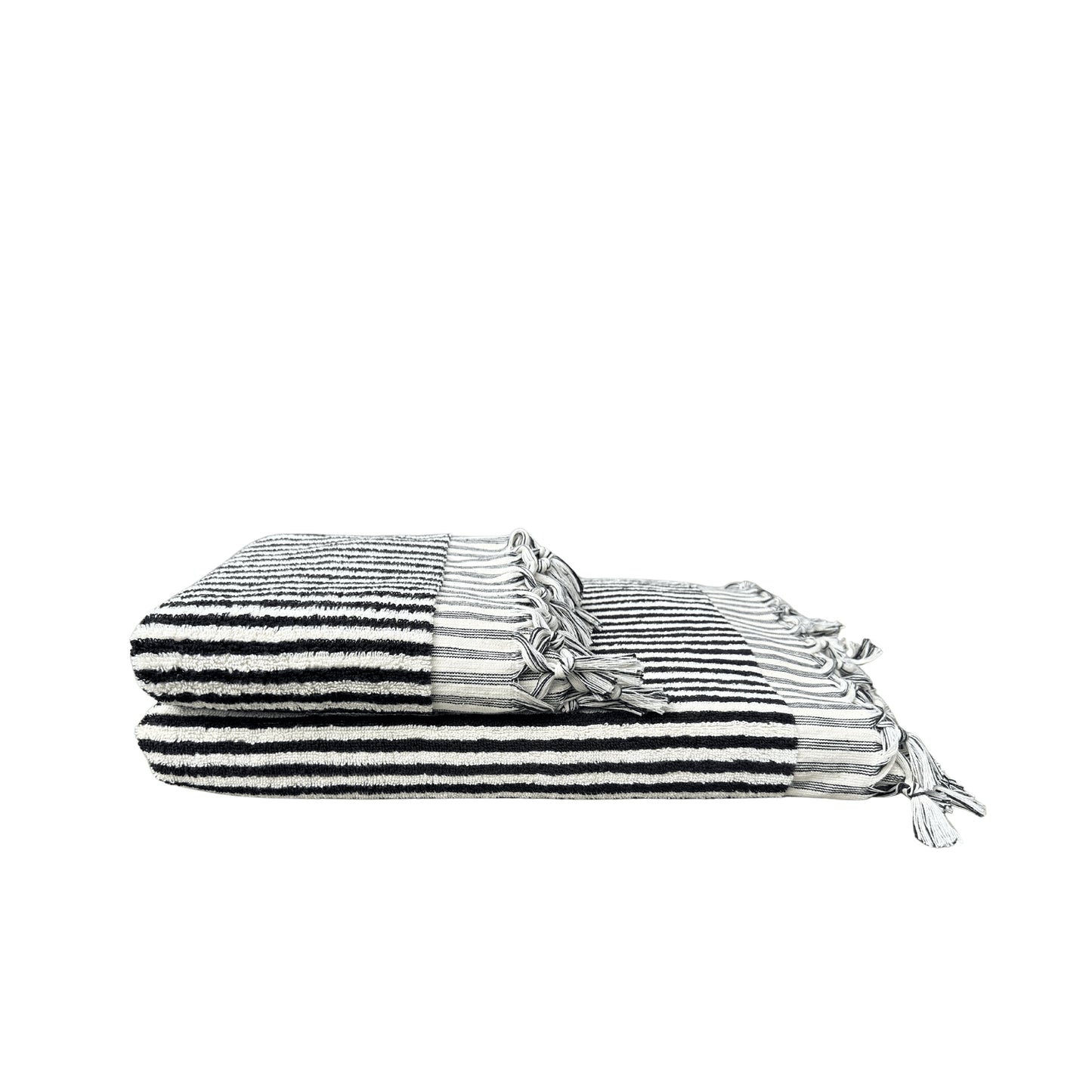 Striped Terry Towel Set