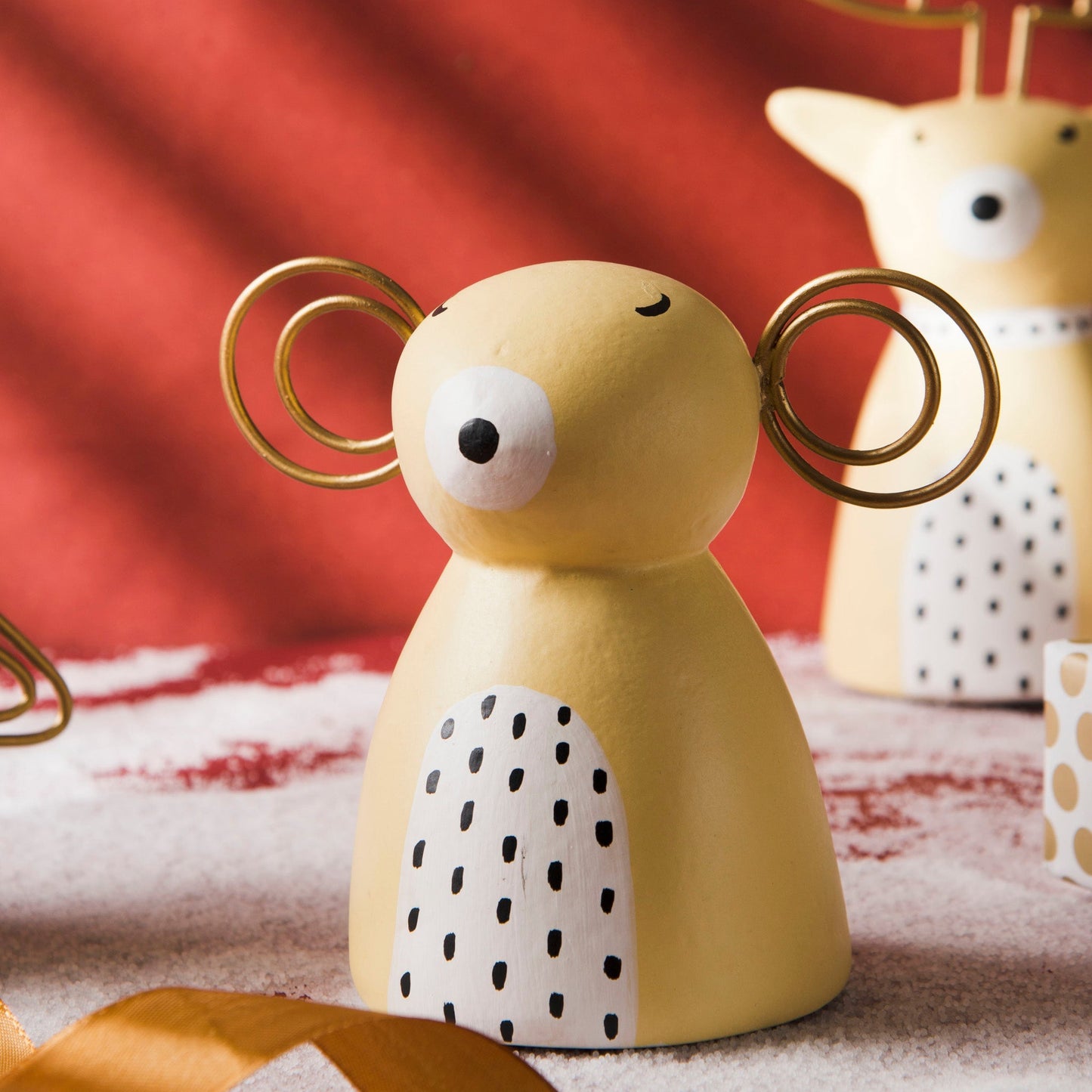 Winter Bear Figurine