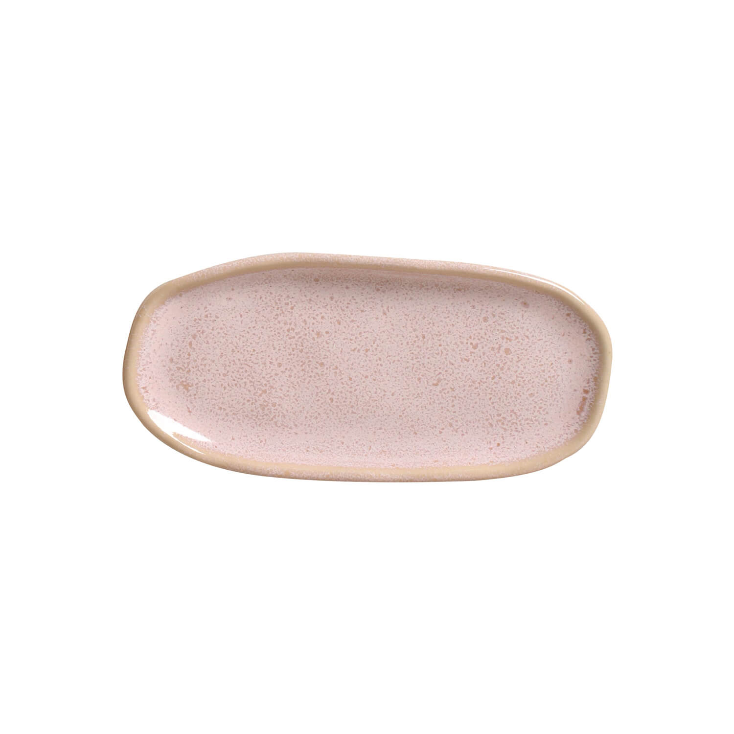Shallow Organic Oval Platter Mini Set of 4