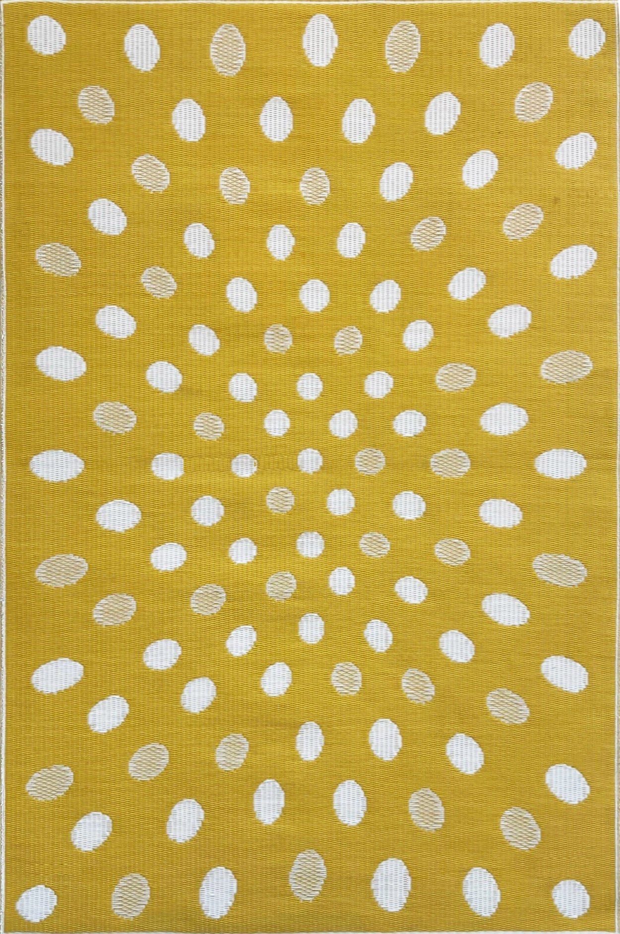 Crazy Dots Yellow & White