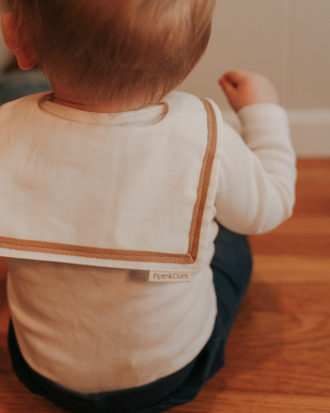 Sailor Style Collar- Brown