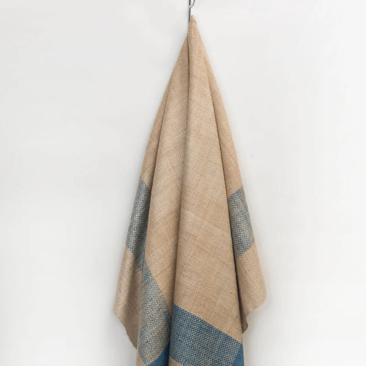 BORDER Handwoven Cruelty-free Silk Throw – Fair Trade – Artisan Made