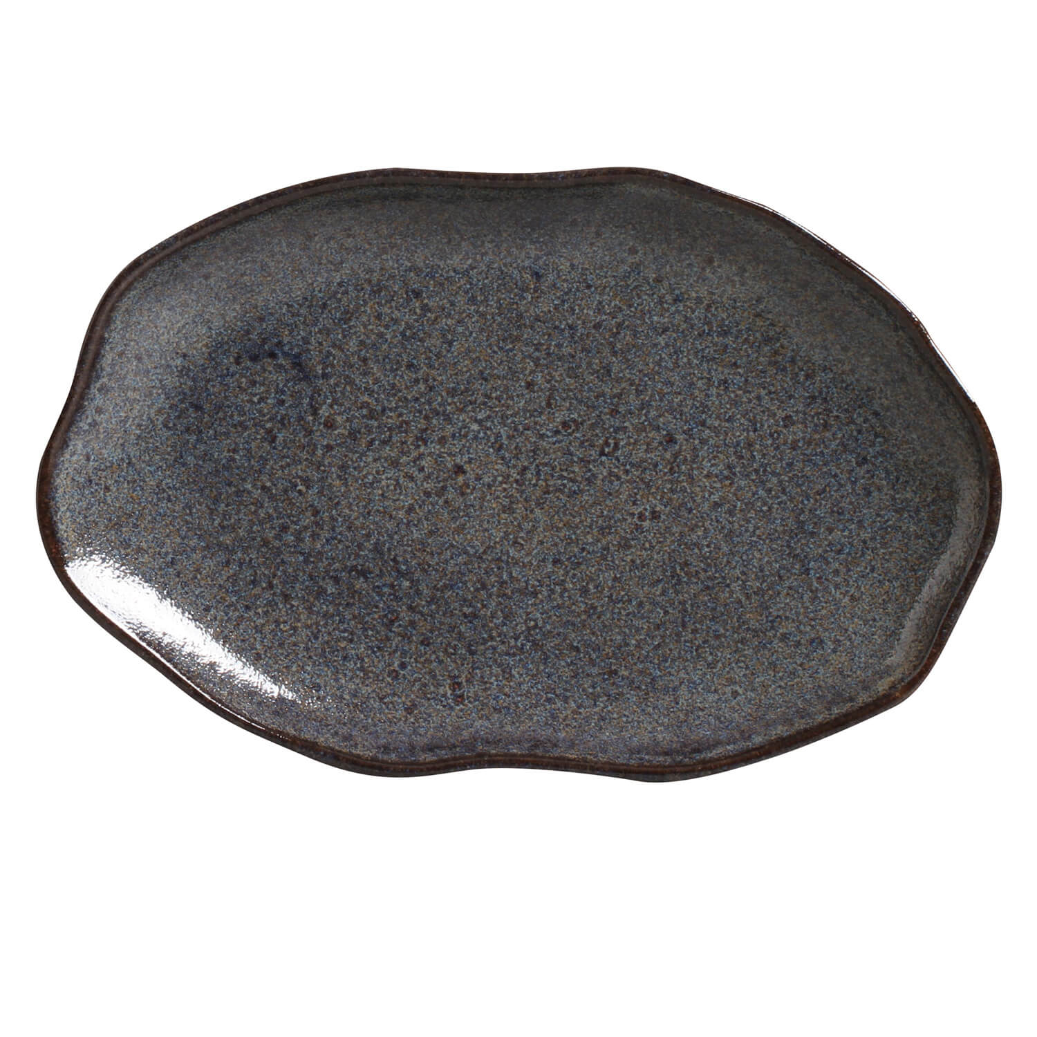 Shallow Bio Oval Platter Medium Set of 4