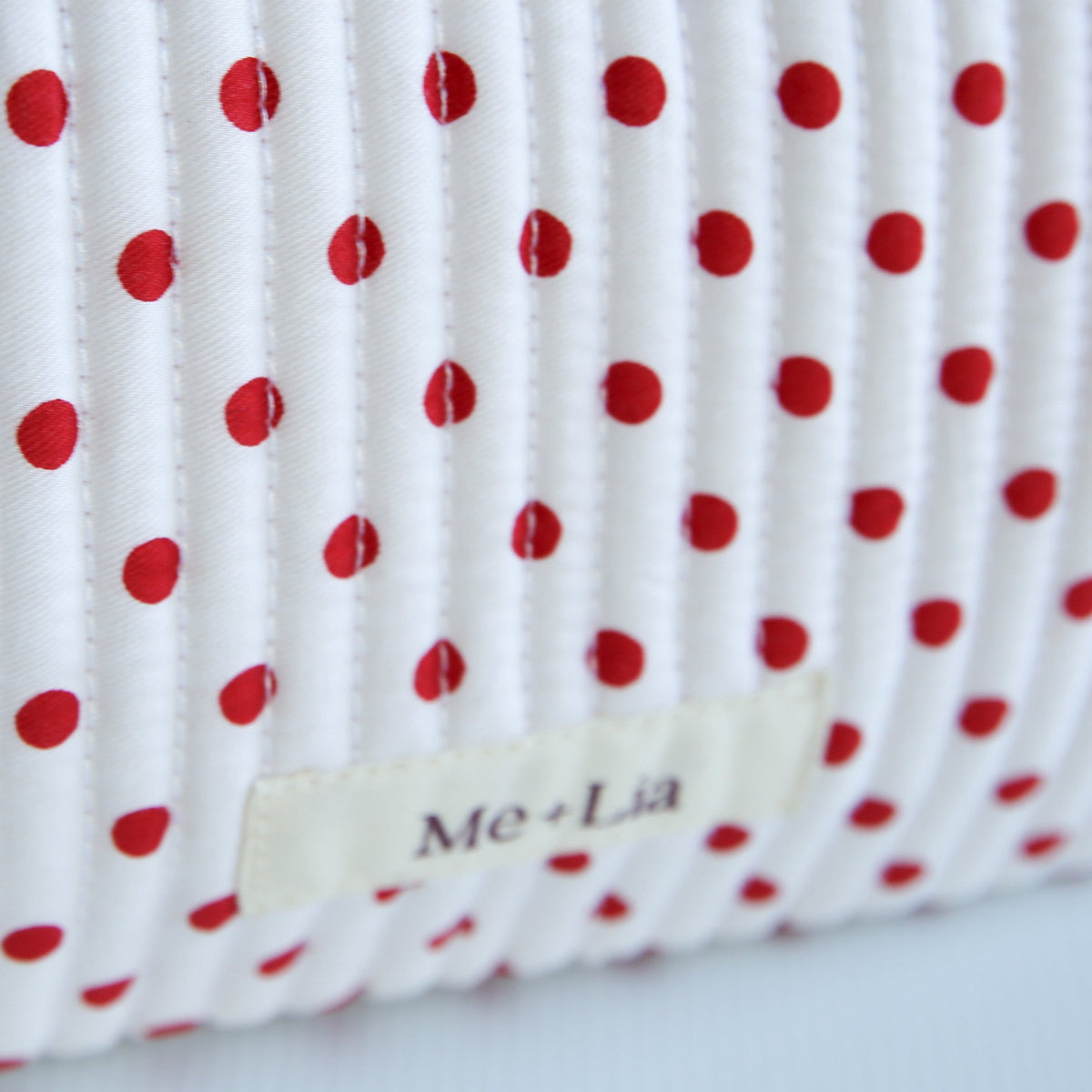 Polkadot Red Make-up Pouch - Small