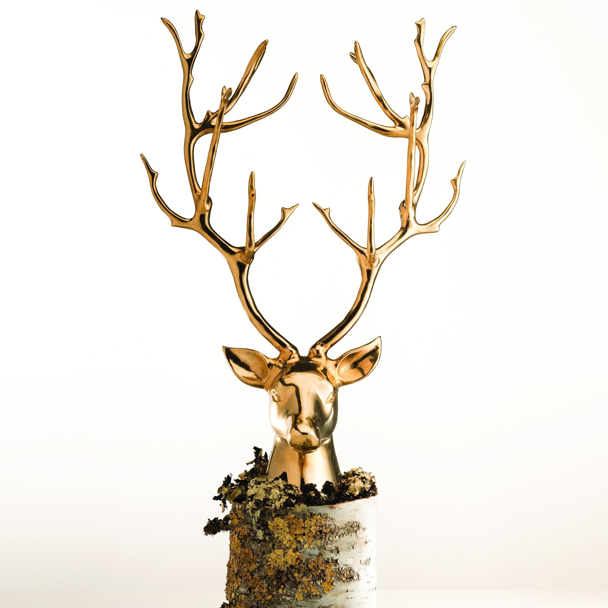 Stag Bust Silver