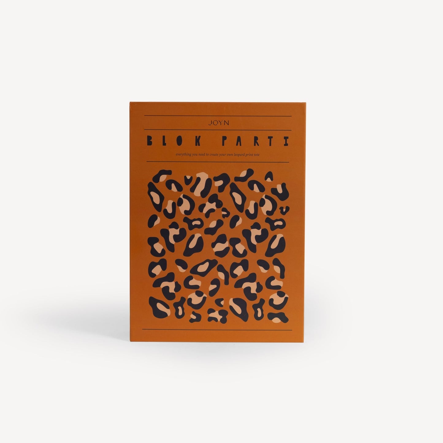Block Printing Kit - Leopard Print Tote Bag