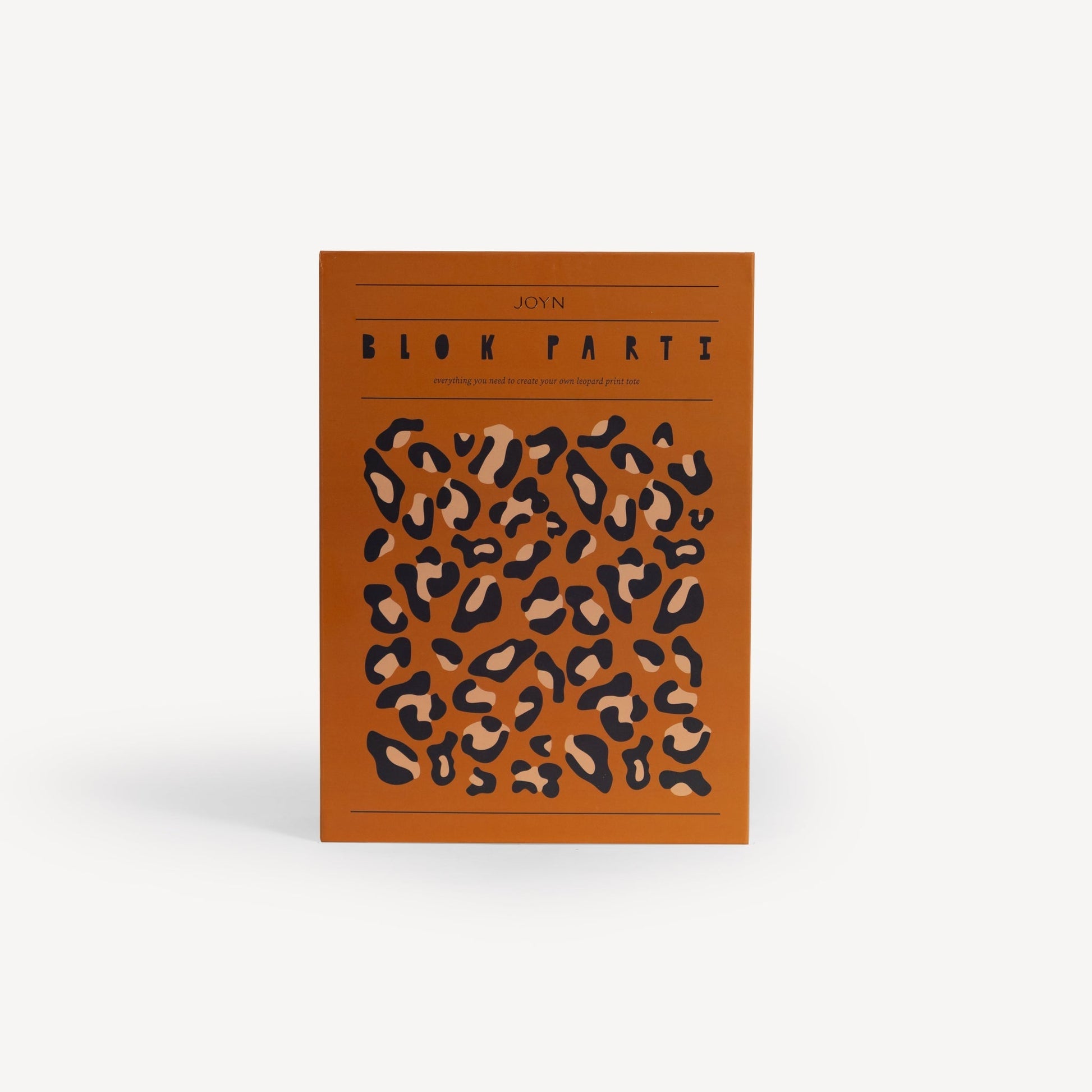 Block Printing Kit - Leopard Print Tote Bag